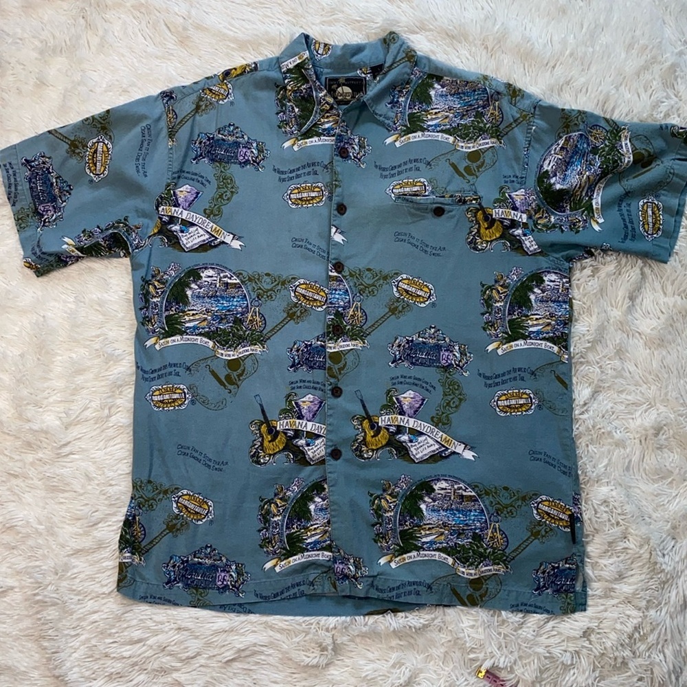 Margaritaville‎ Short Sleeve Button Up Shirt